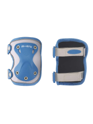 Micro Elbow & Knee Pads M size Reflective Blue