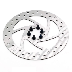 Scooter brake disc 160 mm with 6 holes