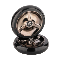Drone Helios Hollow-Spoked 110mm Wheel Smoked Chrome