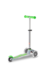 Micro Mini Deluxe Flux LED scooter Neon Green