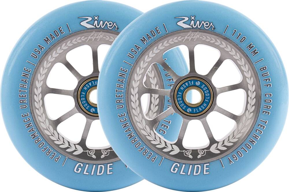 River Glide Juzzy Carter Pro Skrejriteņa riteņi 2gb.