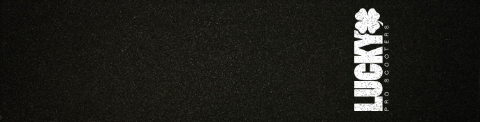 Lucky Logo Pro Scooter Grip Tape