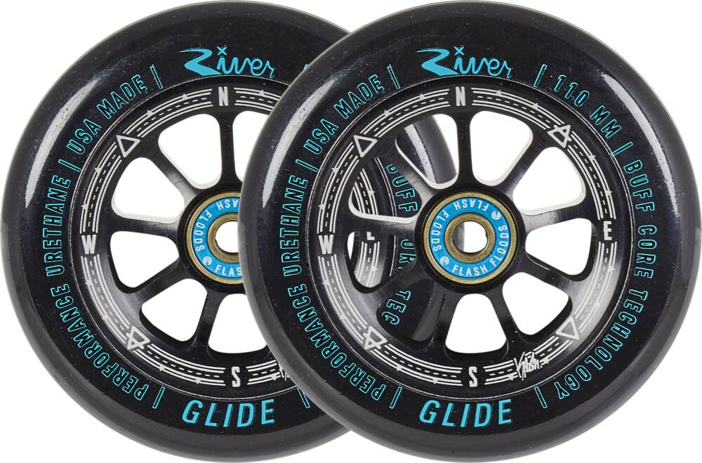 River Glide Kevin Austin Pro Skrejriteņa riteņi 2gb.