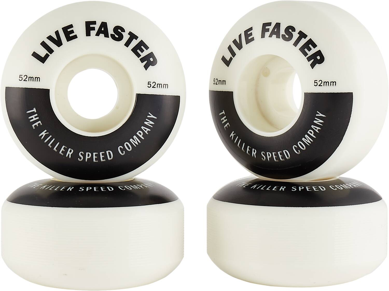 Killer Classic Cut Live Faster Black riteņu komplekts