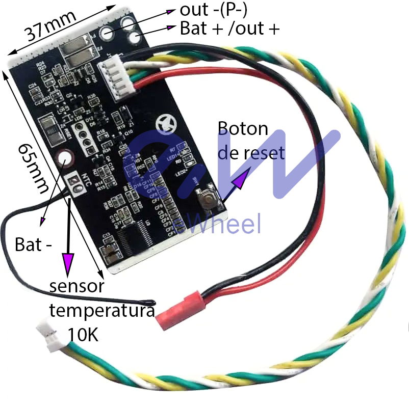 Xiaomi m365 BMS plates komplekts