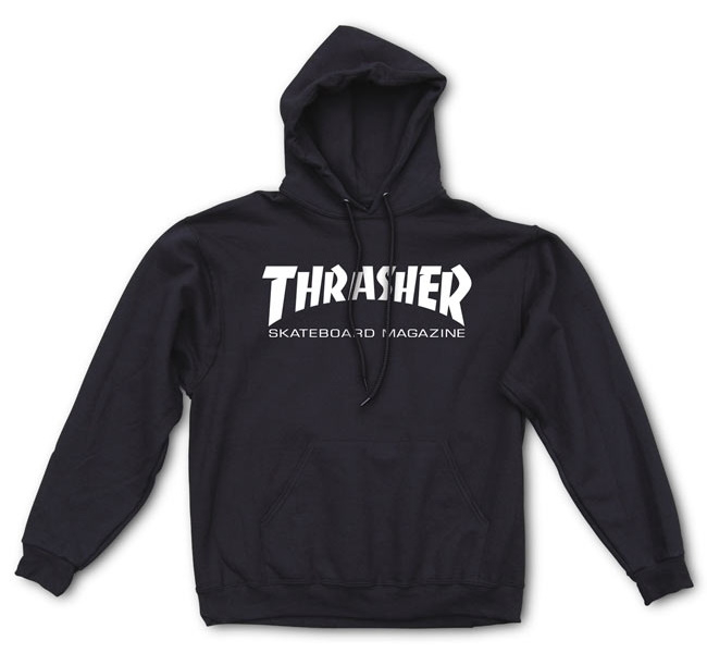 Thrasher толстовка с капюшоном Skate Mag Black