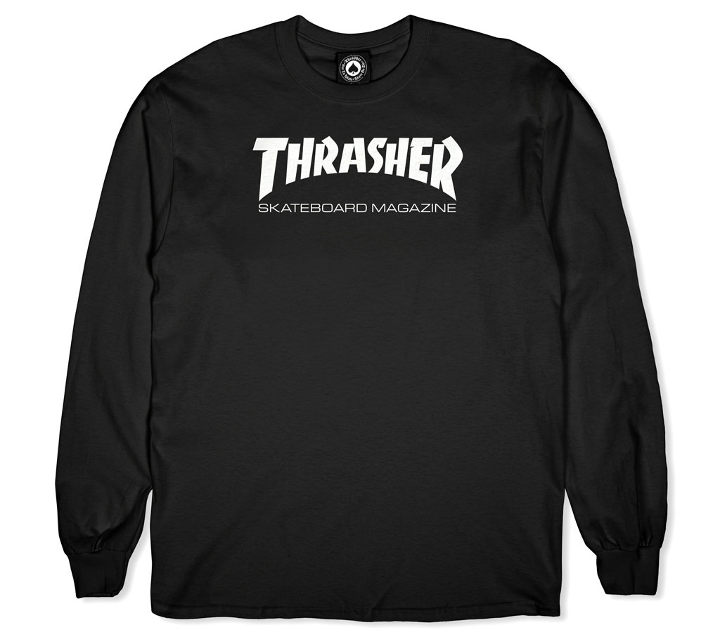Thrasher битловка Skate Mag Black
