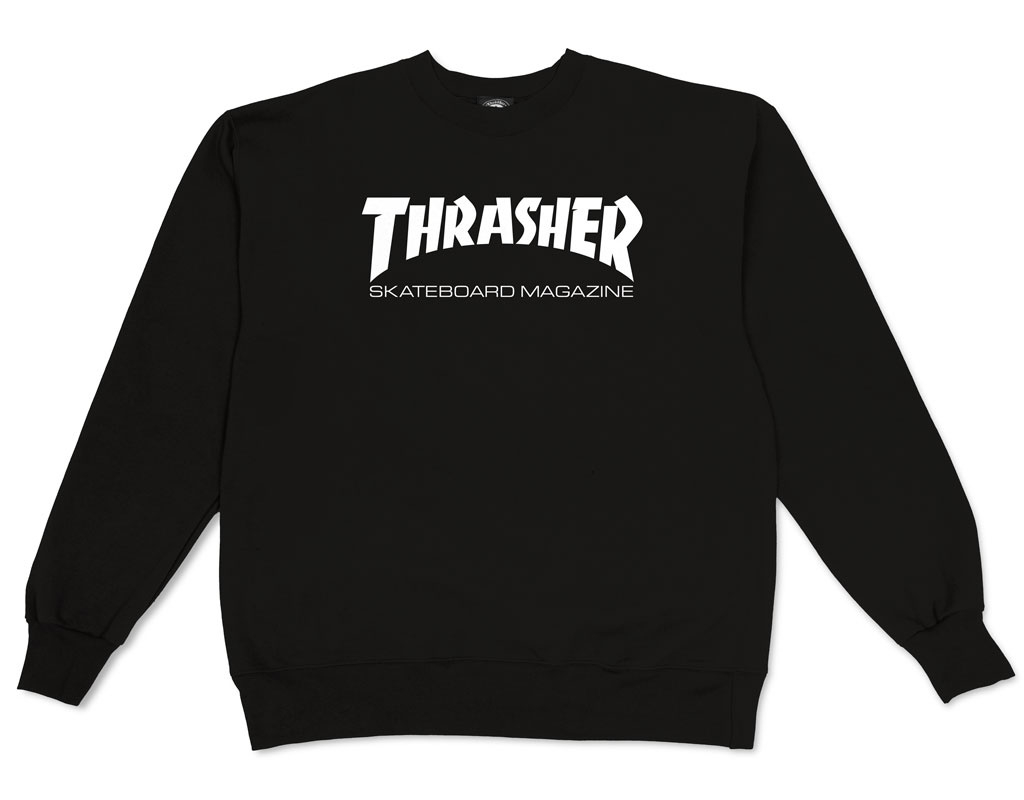 Thrasher džemperis Skate Mag Black
