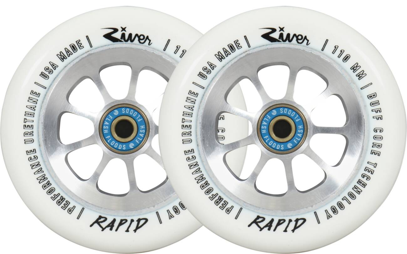 River Naturals Rapid Blizzard Pro Scooter Wheels 2-pack