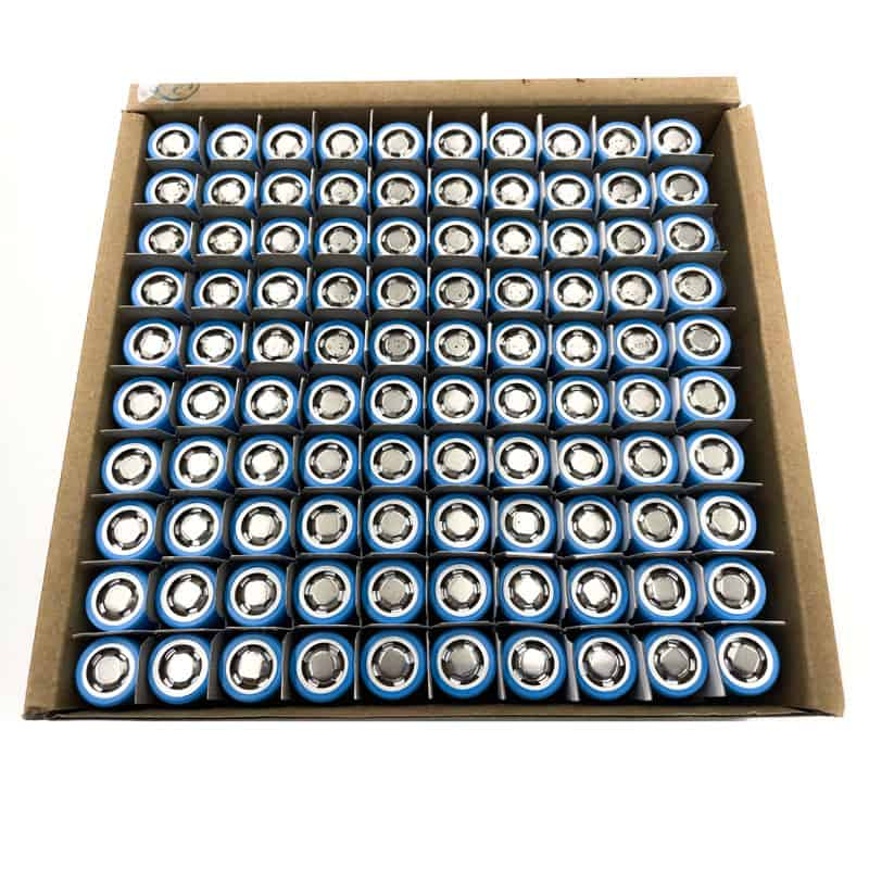 Celda Lí-ION EVE ICR18650-26V 2500mAh - 7.65A - CAJA DE 100 UDS.